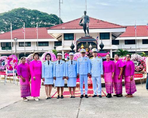 พช.จอมบึง : ร่วมพิธีน้อมรำลึกเนื่องในวันคล้ายวันสวรรคตพระบาทสมเด็จพระจุลจอมเกล้าเจ้าอยู่หัว