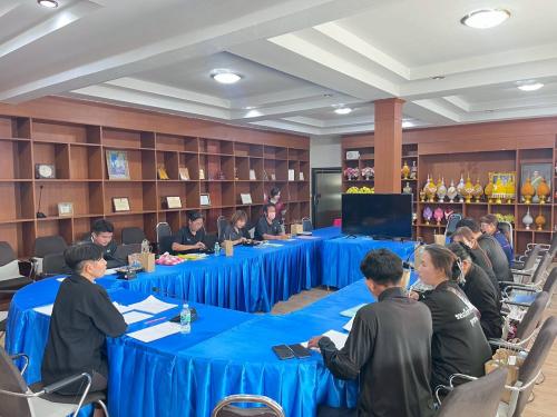 พช.จอมบึง : ประชุมผู้นำอาสาพัฒนาชุมชน (ผู้นำ อช.) ประจำปี 2569 ไตรมาสที่ 2