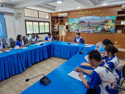 สพอ.จอมบึง : ประชุมผู้นำอาสาพัฒนาชุมชน (ผู้นำ อช.) ประจำปี 2569 ไตรมาสที่ 4 